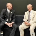 İlham Əliyev Şahbaz Şəriflə görüşdü